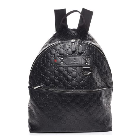 gucci backpack all black